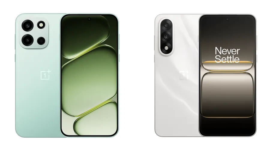 OnePlus Nord 6 vs OnePlus Nord 5 comparison showing design and display differences