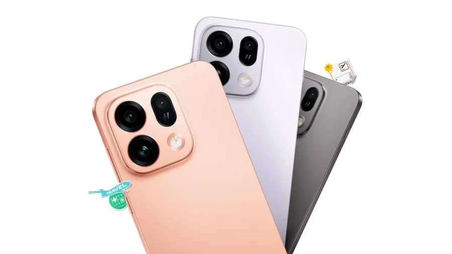 OPPO Find X9s rear camera module square design