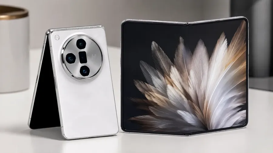 Oppo Find N7 Wide leak render showcases a slimmer foldable design, larger cover display, and upgraded flagship camera system ahead of its expected launch.