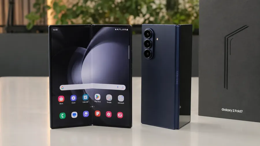 Samsung Galaxy Z Fold 8 Ultra leaked design showing foldable display and rear camera setup ahead of the expected July 2026 launch