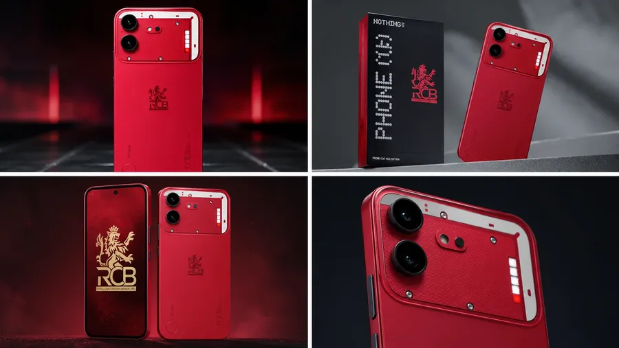 Nothing Phone (4b) RCB Edition with exclusive Royal Challengers Bengaluru themed rear design ahead of its July 7 launch