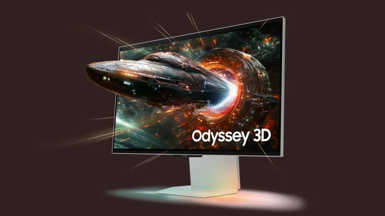 Samsung Odyssey 3D monitor with glasses-free 3D display and HDR10+ Gaming showcased at GDC 2026